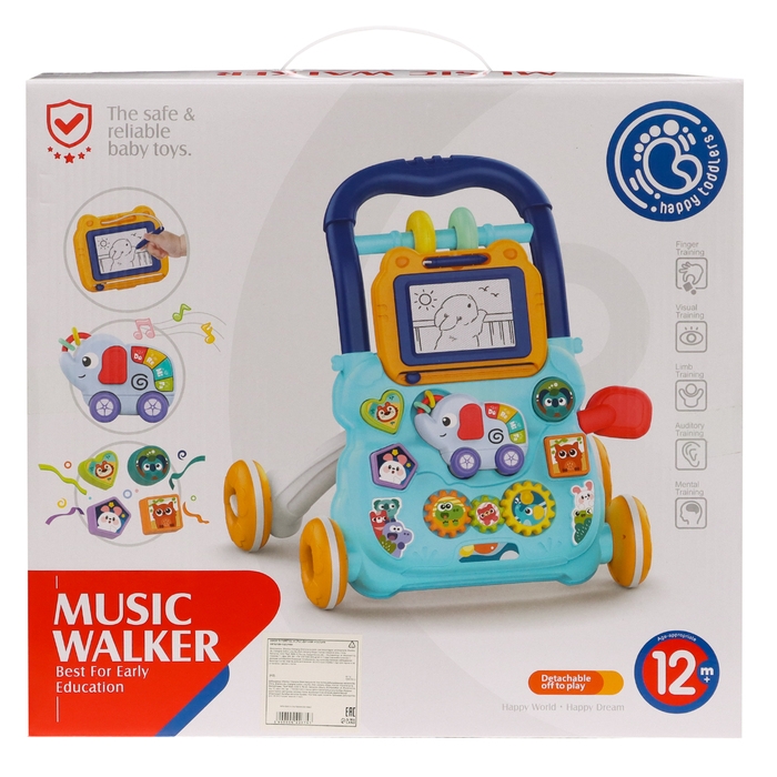 Каталка-ходунки &laquo;Весело гуляем&raquo;, световые, звуковые эффекты