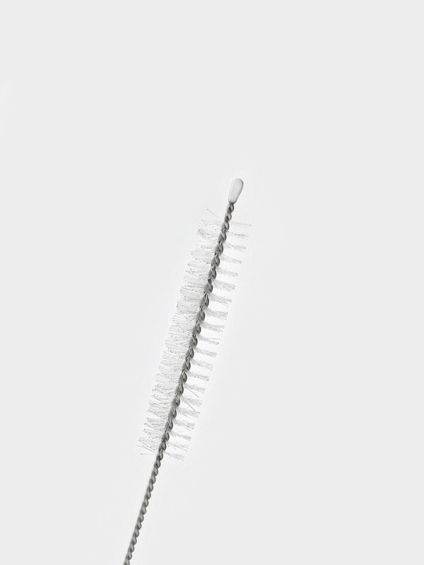 Калабас для чая Мате 240 мл и бомбилья с щеткой для чистки, набор для приготовления, белый   1078512