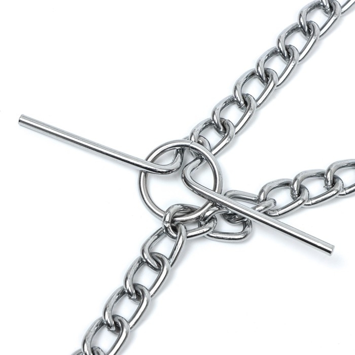 Цепь для привязи собак мелкокалиберная, 1,8 м, толщина проволки 3,5 мм