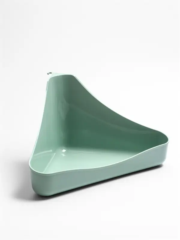 Туалет угловой для грызунов 33 х 19 х 18 см, микс цветов