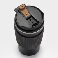 Термокружка ваккумная 450 мл, сохраняет тепло 6 ч, 7.5 х 18 см