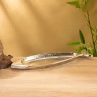 Блюдо сервирочное "Рыбка" алюминий 32х9х1,5 см