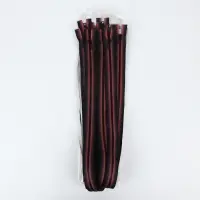 Молния &laquo;Трактор&raquo;, №5, разъёмная, замок автомат, 90 см, красная, чёрная