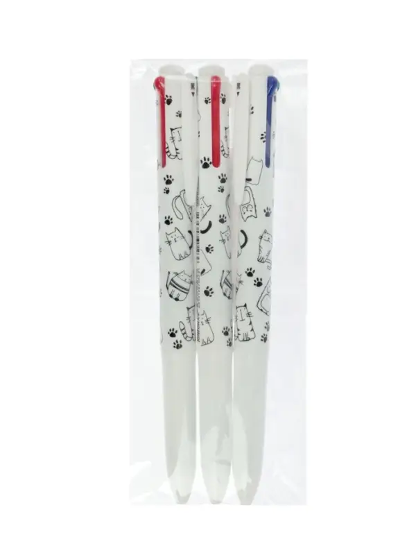 Набор ручек шариковых 06шт стержень синий