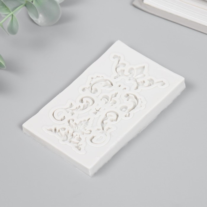 Молд силикон Молд силикон "Узоры вензеля" 7 предметов 0,7х6х9,1 см