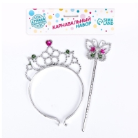 Карнавальный набор &laquo;Сказка&raquo;, 2 предмета: жезл, ободок