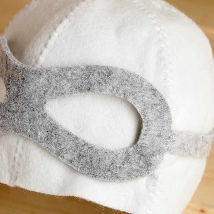 Шапка для бани Шапка для бани "Пилот" войлок синтетический