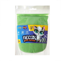 Волшебный песок 1,2 кг в дойпаке, зелёный Волшебный песок 1,2 кг в дойпаке, зелёный