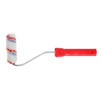 Мини-валик ЛОМ, полиэфирная нить, 100 мм, рукоятка d=6 мм, D=16 мм, ворс 12 мм Мини-валик ЛОМ, полиэфирная нить, 100 мм, рукоятка d=6 мм, D=16 мм, ворс 12 мм