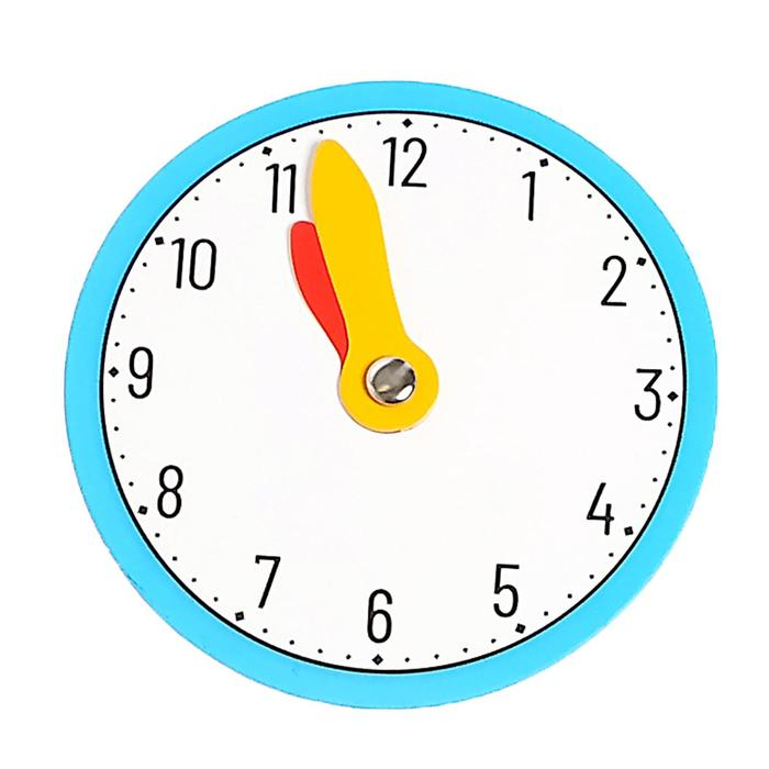 Игровой и обучающий набор &laquo;Изучаем время&raquo;, пазлы, книга, часы, наклейки