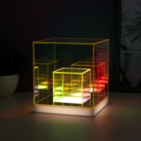 Ночник "Квадрат" LED USB 15x15х23 см RISALUX Ночник "Квадрат" LED USB 15x15х23 см RISALUX