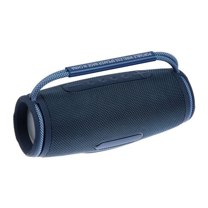 Портативная колонка l11, 10 Вт, 1200 мАч, подсветка, mirco SD, синяя Портативная колонка l11, 10 Вт, 1200 мАч, подсветка, mirco SD, синяя