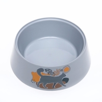 Миска "Cats" 0,3л серый Миска "Cats" 0,3л серый