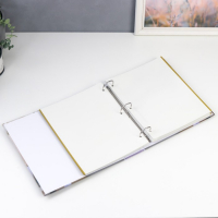 Фотоальбом 50 магнитных листов (100стр) "Подарок" 23х28 см