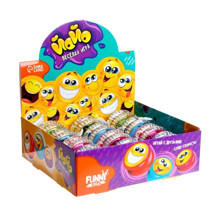 Йо-йо &laquo;Супер&raquo;, световой, цвета МИКС