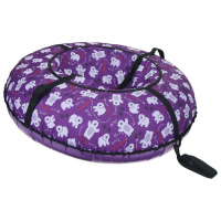 Тюбинг-ватрушка ONLITOP, диаметр чехла 105 см, цвета МИКС