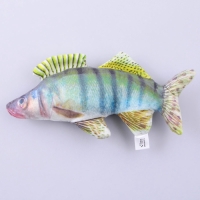 Игрушка для кошек с мятой «Судак» из текстиля, 20 см Игрушка для кошек с мятой «Судак» из текстиля, 20 см