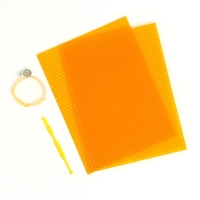 Свеча своими руками. Набор для создания магической свечки из вощины &laquo;Для исполнения желаний&raquo;