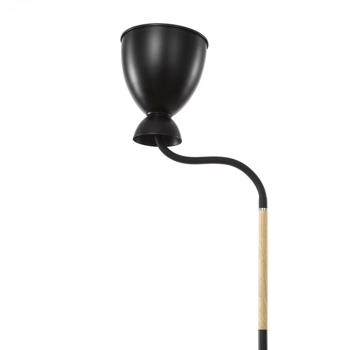 Торшер 19113/1BK E27 40Вт черный 25х25х134 см