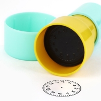 Обучающая детская печать &laquo;Часики&raquo;, 3.9 х 7.8 см, МИКС