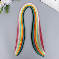 Полоски для квиллинга 144 полоски "Разноцветные" ширина 1 см длина 70 см Полоски для квиллинга 144 полоски "Разноцветные" ширина 1 см длина 70 см