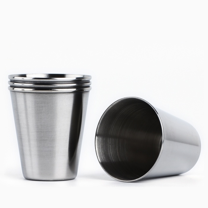 Стопки, набор в чехле &laquo;REAL MAN&raquo;, 4 шт х 70 мл