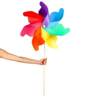 Ветерок &laquo;Завиток&raquo; на деревянной палочке