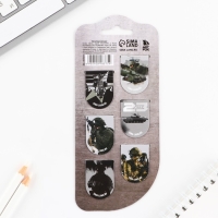 Закладки магнитные, 6 шт &laquo;Юный защитник&raquo;