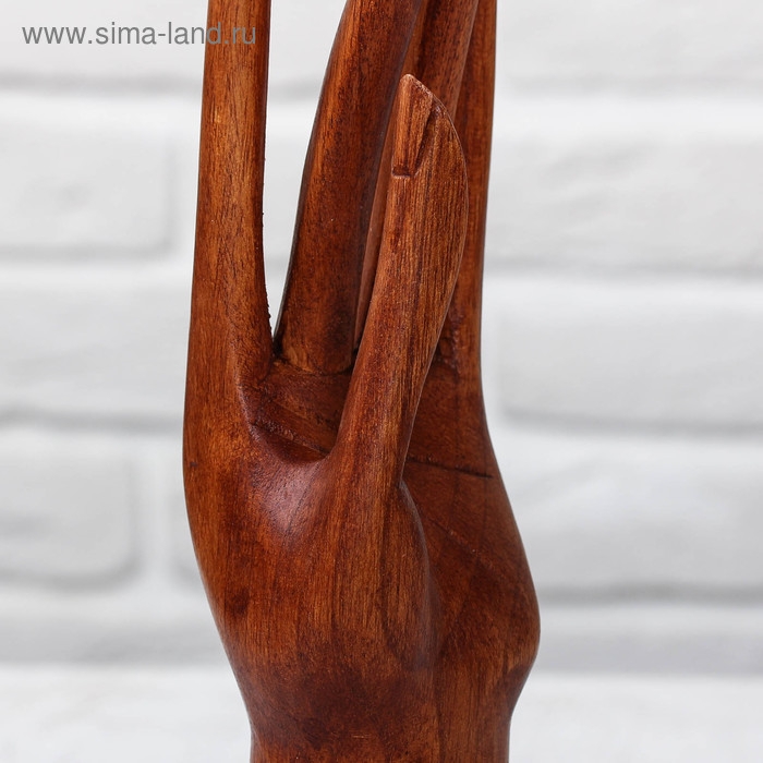 Подставка для колец дерево Подставка для колец дерево "Классика" 5*6*25 см