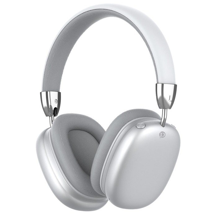 Наушники PERO BH02 ULTIMATE, беспроводные, микрофон, 300мАч, до 12 часов, серебристые Наушники PERO BH02 ULTIMATE, беспроводные, микрофон, 300мАч, до 12 часов, серебристые