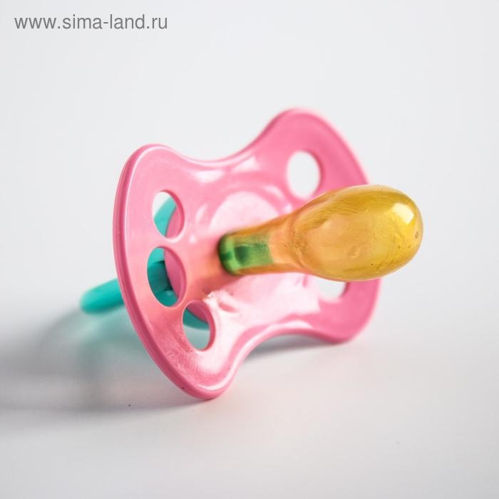 Соска - пустышка латексная анатомическая &laquo;Любимая&raquo;, от 0 мес., цвет МИКС