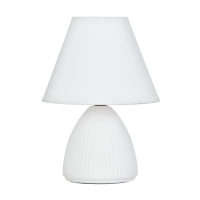 Настольная лампа "Даника" Е14 40Вт белый 20х20х28 см RISALUX