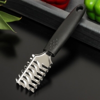 Рыбочистка Доляна &laquo;На века&raquo;, 18 см, цвет чёрный