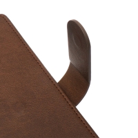 Ежедневник недатированный А5, 140л, клетка, к/зам, с ручкой, в подар. короб., Коричневый Ежедневник недатированный А5, 140л, клетка, к/зам, с ручкой, в подар. короб., Коричневый