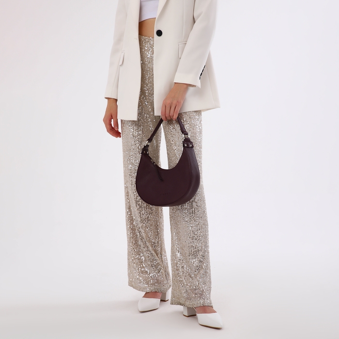 Сумка женская на молнии, цвет бордовый Сумка женская на молнии, цвет бордовый