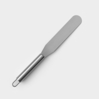 Кондитерская лопатка - палетка прямая Доляна, 27&times;3 см, рабочая часть 15 см, цвет серебристый