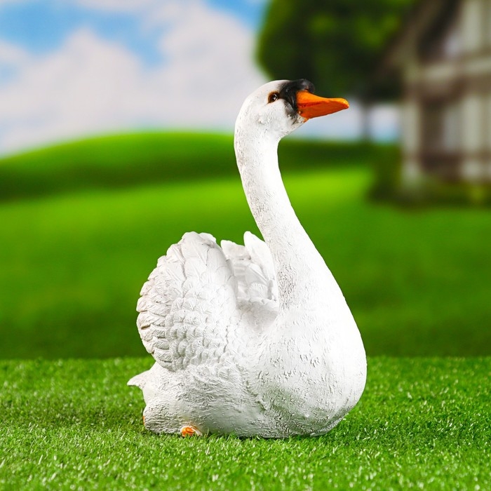 Садовая фигура Садовая фигура "Лебедь" 20х10х18см