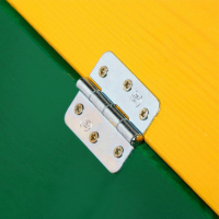 Песочница деревянная, с крышкой, 130 &times; 130 &times; 35 см, сосна, крашеная