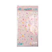 Скатерть одноразовая &laquo;Конфетти&raquo;, 137 &times; 180 см