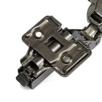 Петля вкладная с эксцентриком softly clap , цвет черный никель, 2шт. Петля вкладная с эксцентриком softly clap , цвет черный никель, 2шт.