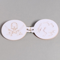 Трафареты для грима "Мальчики" 15 листов, многоразовые