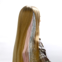 Корона, волшебная палочка и цветная прядь новогодние &laquo;Для самых волшебных&raquo;, на Новый год