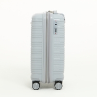 Чемодан малый 47 л (S) Bagvoyage, отдел на молнии, с расширением, кодовый замок, 4 колеса, цвет серый Чемодан малый 47 л (S) Bagvoyage, отдел на молнии, с расширением, кодовый замок, 4 колеса, цвет серый