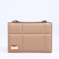 Сумка-мессенджер на магните, цвет бежевый Сумка-мессенджер на магните, цвет бежевый