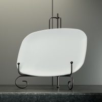 Подставка под тарелки Доляна, 15,5&times;25 см, цвет чёрный