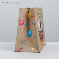 Пакет подарочный, упаковка, &laquo;Вкусняшка&raquo;, 19,5 х 14,5 х 8,5 см