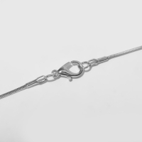 Кулон «Мишка» игрушечный, цвет бело-чёрный в серебре, 70 см Кулон «Мишка» игрушечный, цвет бело-чёрный в серебре, 70 см