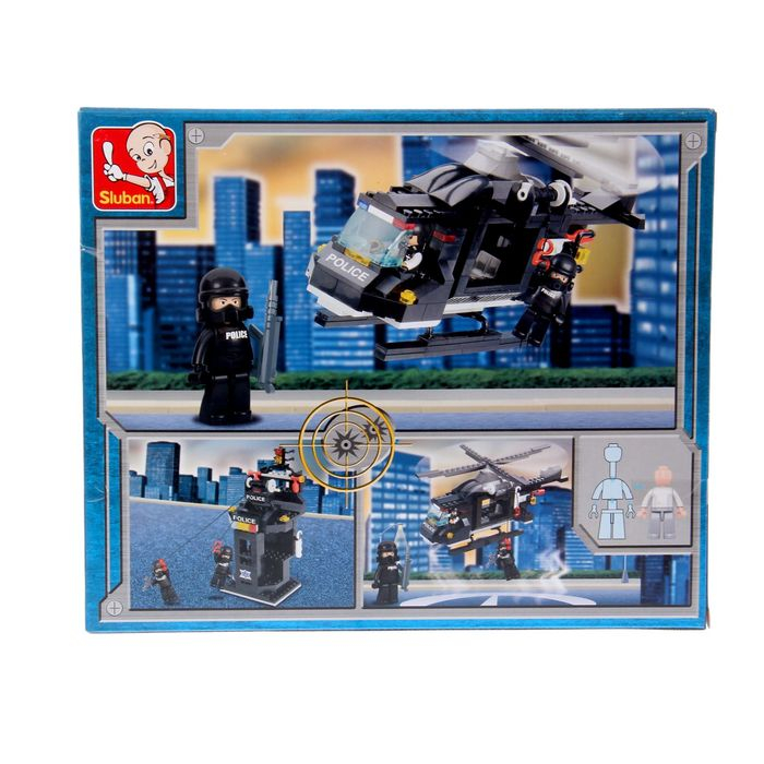 Конструктор &laquo;Военная полиция: Вертолёт&raquo;, 219 деталей