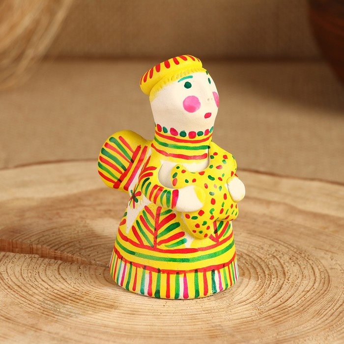 Филимоновская игрушка &laquo;Ангел&raquo;, 10-12 см