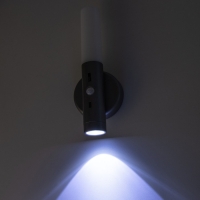 Бра с датчиком движения "Юник" LED 3000/7000K USB АКБ серебро 7х3х20 см